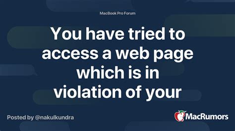 I think it started blocking invalid certificates by default after 6. . You have tried to access a web page which is in violation of your internet usage policy